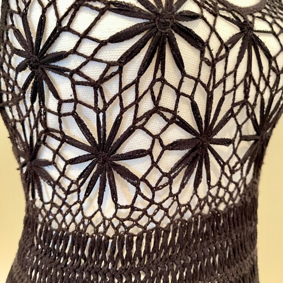 Vintage 1990s Vivienne Tam Crochet Top - Picture 10 of 12